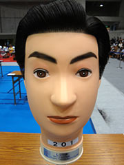 理容部門ミディアムカット銀賞（前）