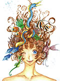 ヘアデザイン画部門金賞受賞作品