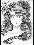 ヘアデザイン画部門金賞受賞作品