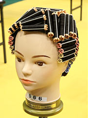 美容部門ワインディング銅賞（前）