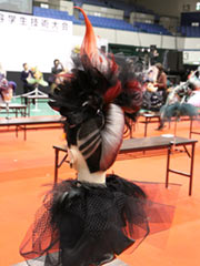 美容部門アップスタイル銀賞（後2）