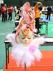 美容部門アップスタイル銅賞（前）