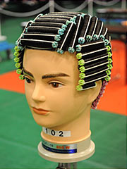 理容部門ワインディング銀賞(前)