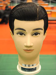 理容部門ミディアムカット金賞(前)