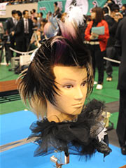 理容部門チャレンジアートヘア銅賞(前2)