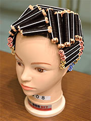 美容部門ワインディング銀賞(前)