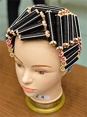 美容部門ワインディング銅賞(前)