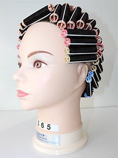 美容部門ワインディング金賞(前)