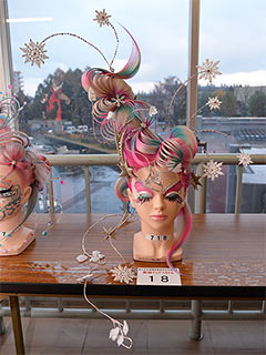 美容部門アップスタイル銀賞(前)