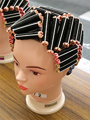 美容部門ワインディング銅賞(前)