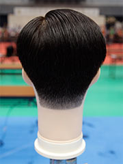 理容部門ミディアムカット銀賞(後)