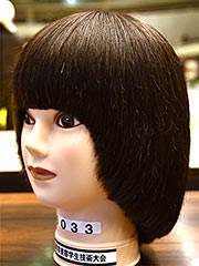 美容部門カット銀賞(前)