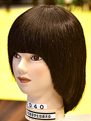 美容部門カット銅賞(前)