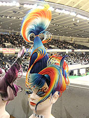 美容部門アップスタイル銀賞(前2)