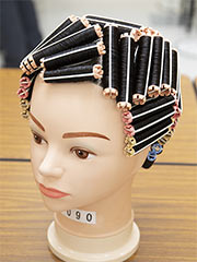 美容部門ワインディング銅賞(前)