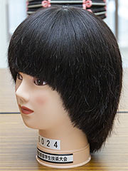 美容部門カット銅賞(前)