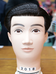 理容部門ミディアムカット銅賞(前)