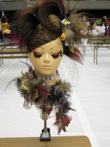 美容部門アップスタイル銀賞