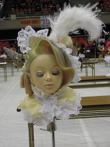 美容部門アップスタイル銅賞