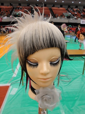 理容部門チャレンジアートヘア銀賞