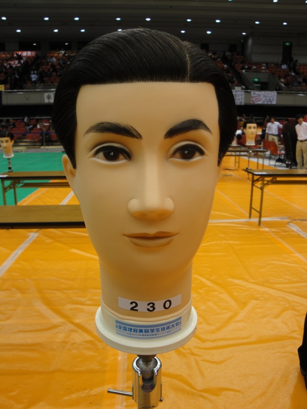 理容部門ミディアムカット基本整髪銀賞