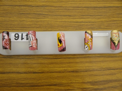 理容部門ネイルアート金賞