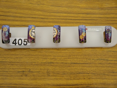 理容部門ネイルアート銀賞